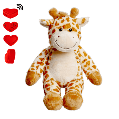 Knuffel Giraf met Stemopname – Gepersonaliseerd Cadeau | The Hugify