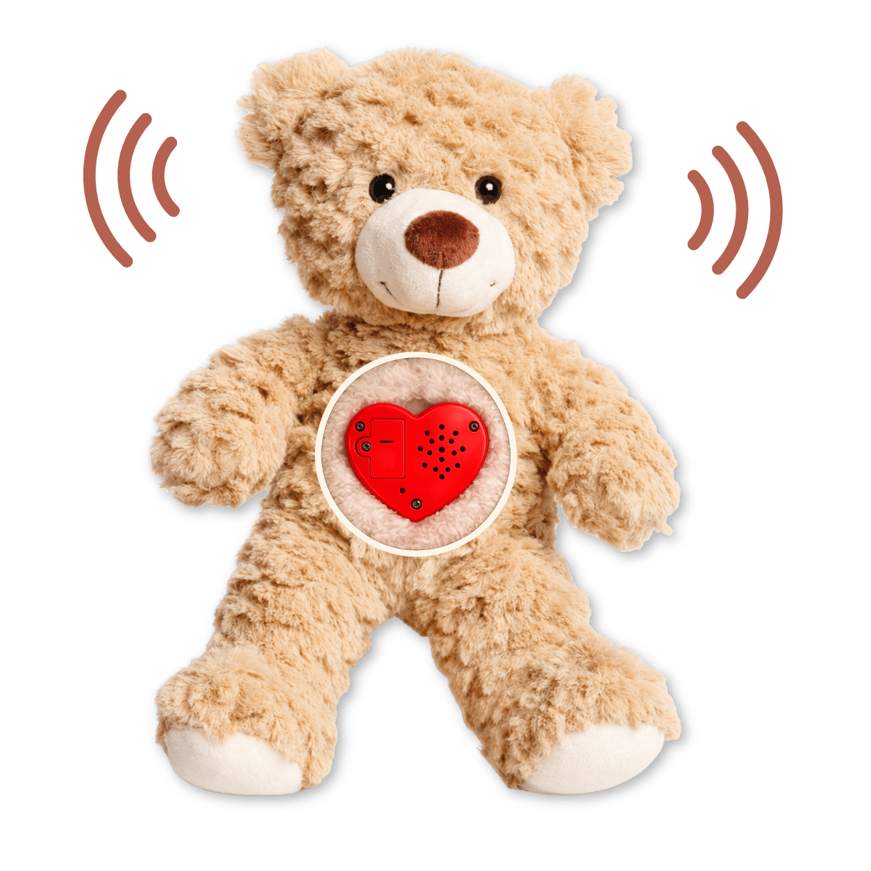 Knuffel met Stemopname - Bruine Beer