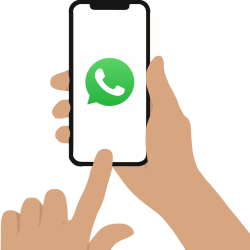 Opname via Whatsapp versturen